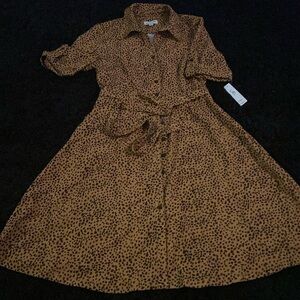 Shelby &Palmer Animal Print Dress